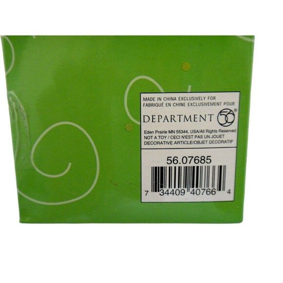 Lollisticks Red Handbag Stars Ornament #56-07685 By Kym Bowels Boxed Dept 56 NEW - Picture 4 of 4